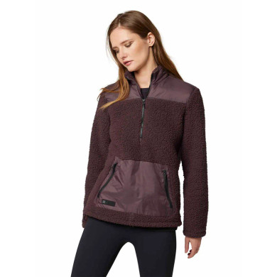 Fox Geology Sherpa Pullover Purple