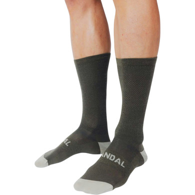 The Vandal Merino Sock Khaki