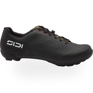 Sidi Asper Lace Gravel Shoes Black/Olive Green