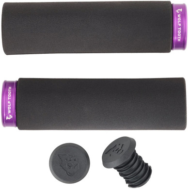 Wolf Tooth Lock-On FatPaw Grips Black/Purple