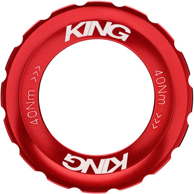 Chris King Centerlock Lockring Red