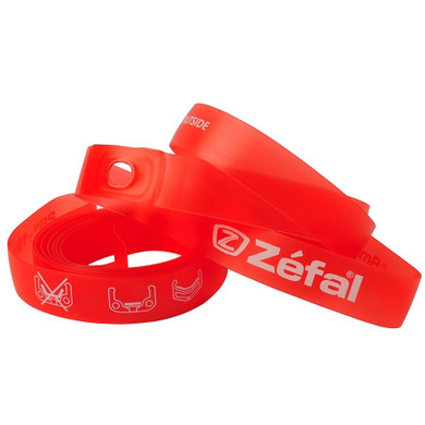 Zefal Soft Rim Tapes 22mm 26'' Red 2 Pc