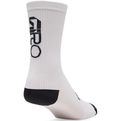 Giro HRC Team Socks White/Black Logo