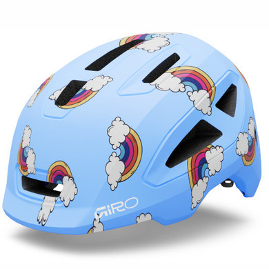 Giro Scamp II Child Helmet Matte Multi Rainbow