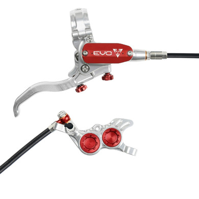 Hope Tech EVO GR4 Brake Silver-Red