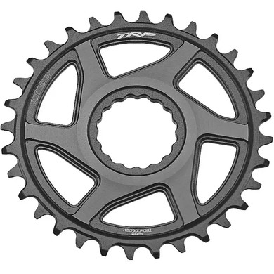 TRP Cinch Chainring CR-M9050 12spd Boost 3mm Offset Black/Space Grey