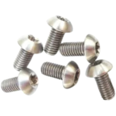 TRP T25 Torx Titanium Disc Brake Rotor Bolt Set 6pcs