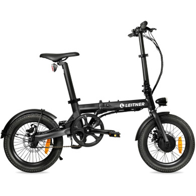 Leitner Aria 16inch Light Weight Folding E-bike Black 6.8ah