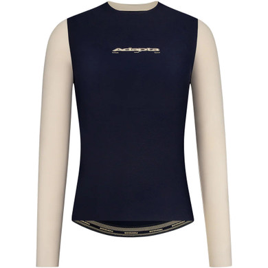 Soomom Women's Race LS Thermal Jersey Navy