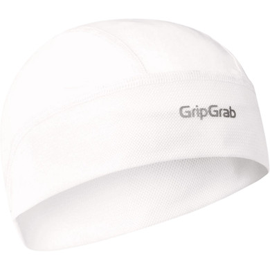 GripGrab UPF 50+ Summer Skull Cap White