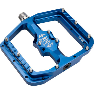 Burgtec Penthouse MK5 B-Rage Edition Flat Pedals Deep Blue