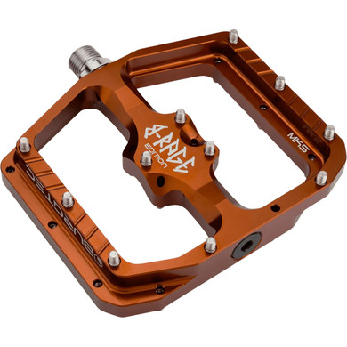 Burgtec Penthouse MK5 B-Rage Edition Flat Pedals Kash Bronze