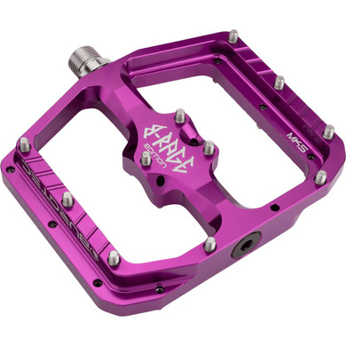 Burgtec Penthouse MK5 B-Rage Edition Flat Pedals Purple Rain