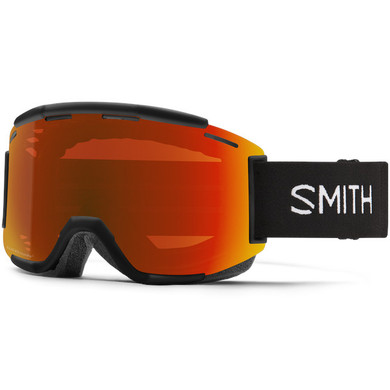 Smith Squad MTB Goggle Black With Chromapop Everyday Red Mirror Lens