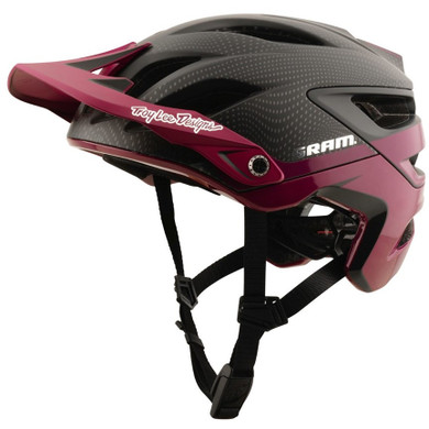 Troy Lee Designs A3 Helmet LE SRAM Radioscape Black / Berry