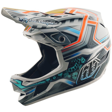 Troy Lee Designs D4 Composite Helmet Lowrider Grey