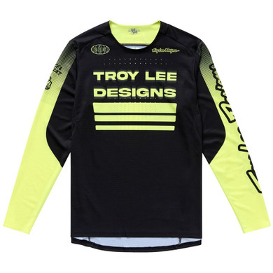 Troy Lee Designs Sprint Long Sleeve Jersey Segment Black