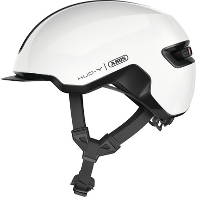 ABUS Hud-Y Helmet Shiny White