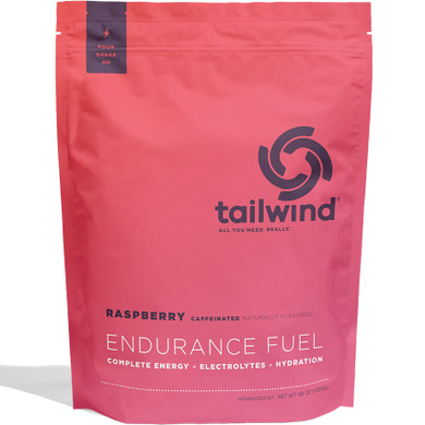 Tailwind Endurance Fuel 1.35kg Raspberry (Caffeinated)