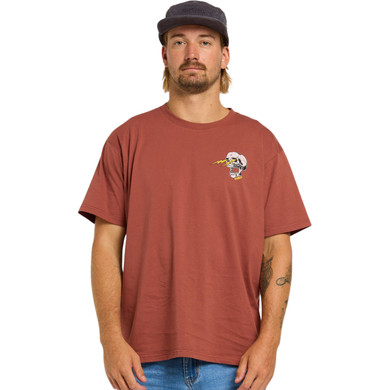 DHaRCO Mens Cotton Tee Rust