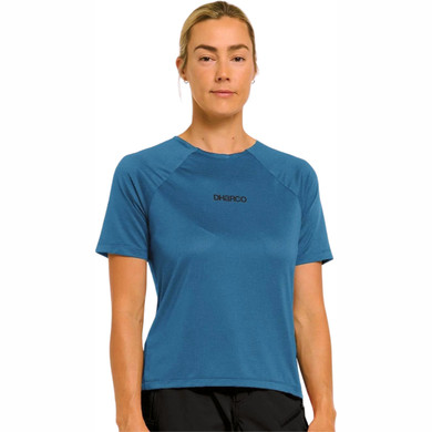 DHaRCO Womens Ather Short Sleeve Jersey Morrocan Blue