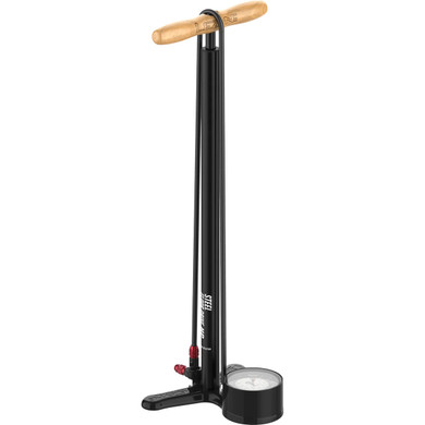 Lezyne Steel HV Floor Drive 3.5 Floor Pump Flat Black