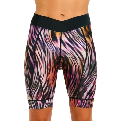 DHaRCO Womens Padded Party Pants Acid Safari