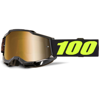 100% Accuri 2 Goggles Fairbanks Mirror True Gold