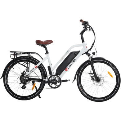 Leitner Riviera 26" Step-Thru E-Bike White 24.5Ah