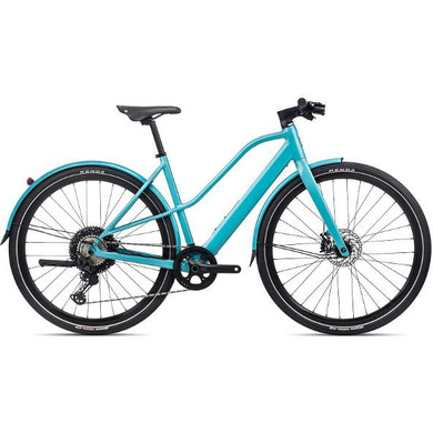 Orbea Vibe Mid H10 Electric Bike Mud Blue