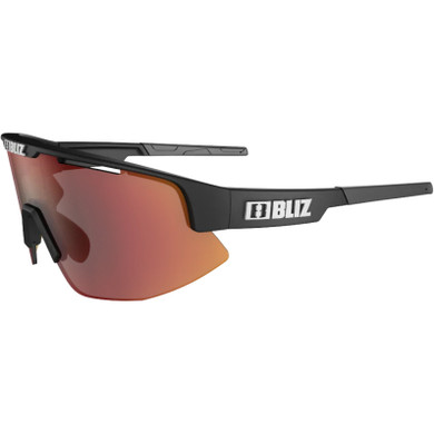 Bliz Matrix Sunglasses Black/Brown w Red Multi Lens
