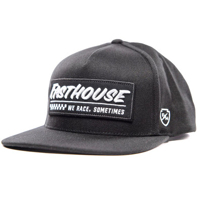 Fasthouse Emblem Hat Black OS