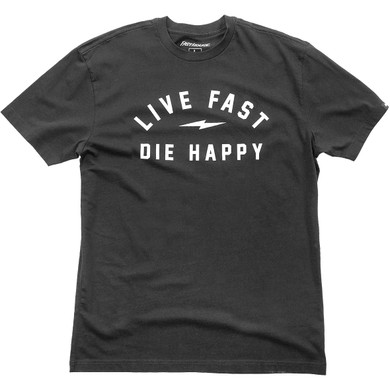 Fasthouse Wired Short Sleeve Tee Black