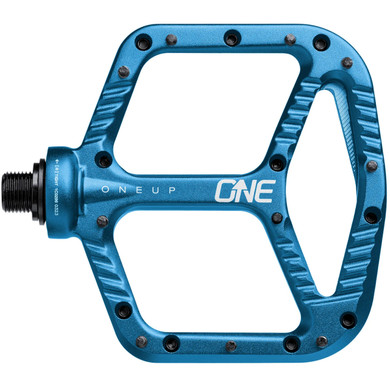 OneUp Components Aluminum Flat Pedals Blue