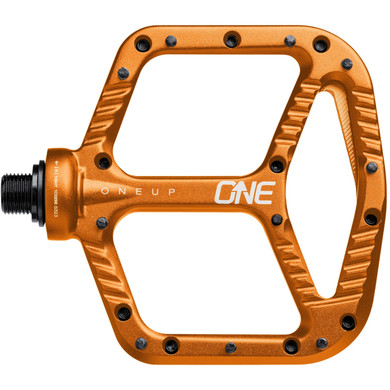 OneUp Components Aluminum Flat Pedals Orange