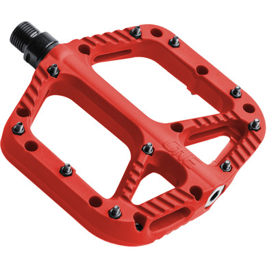OneUp Components Composite Flat Pedals Red