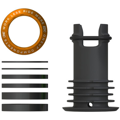 OneUp Components EDC Top Cap Orange