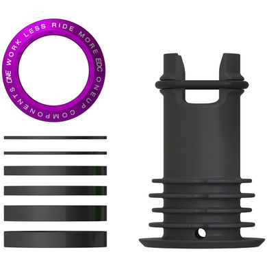 OneUp Components EDC Top Cap Purple