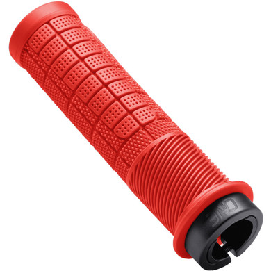 OneUp Components Thick Lock-On Grips Red