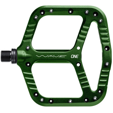 OneUp Components Wave Pedals Dark Green