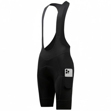 Caffeine and Cranks Cargo Bib Shorts Stealth Womens