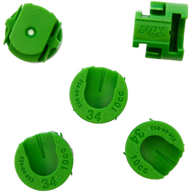 Fox 34 NA 2 TopCap Fork Volume Reducer (Pack of 5)