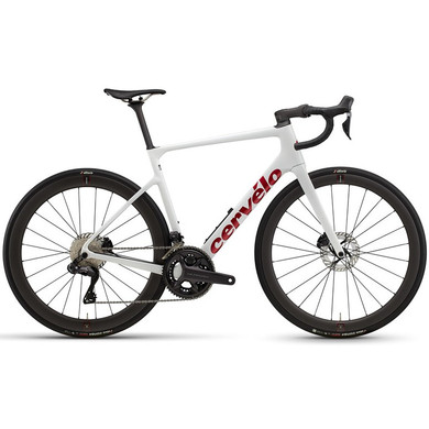 Cervelo C26 Caledonia-5 Ultegra Di2 Vanilla/Cherry