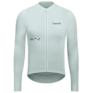 Santic Jersey Fusheng Long Sleeve Blue