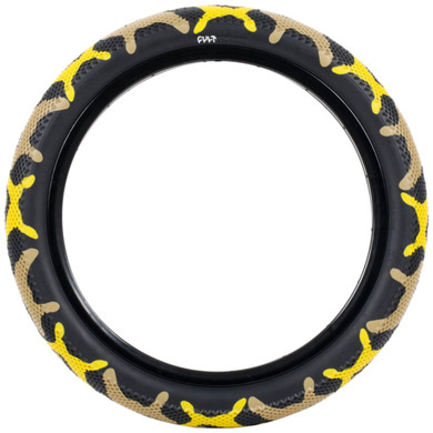 Cult Vans Yellow Camo Wire Bead 20" Tyre
