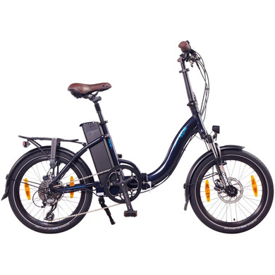 NCM Paris+ Folding E-Bike Dark Blue 20"