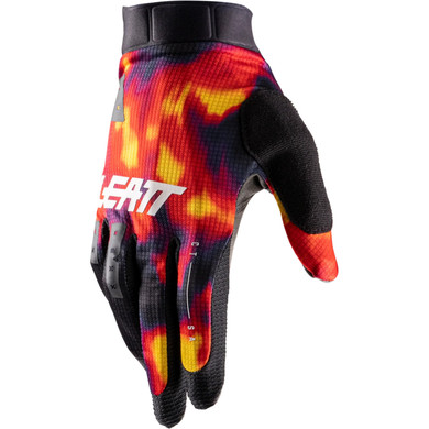 Leatt MTB Glove 1.0 Gripr Heatmap Red