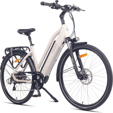 NCM T7S Step Thru Trekking E-Bike Sand