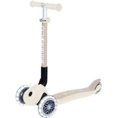 Globber Ecologic Junior Foldable Scooter Lights Coconut