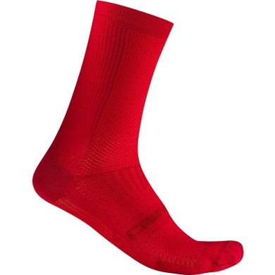 Castelli Espresso 18 Socks Rich Red